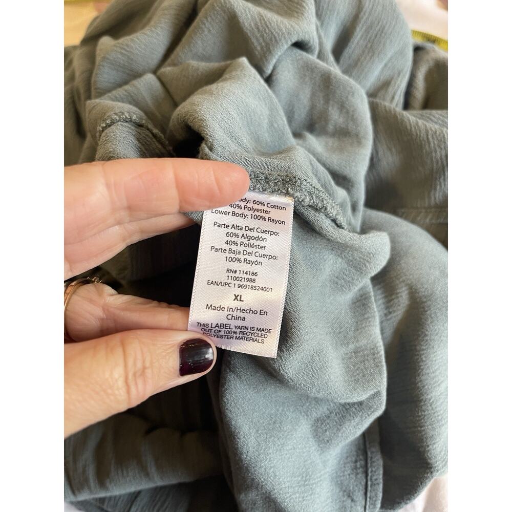Frye Sleeveless Lagenlook Midi Maxi Dress with Pockets! - Picture 7 of 7